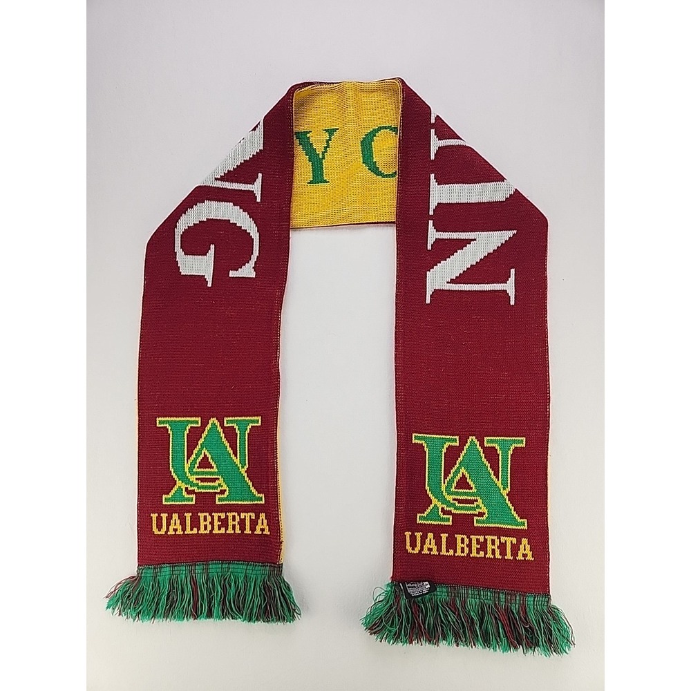 University Of Alberta Faculty‎ of Nursing Scarf 60"x 7" Red Yellow